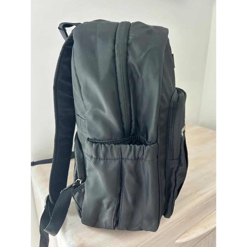 Eastsport Limited Black Polyester Backpack Multi Pocket School Bag 11160W0